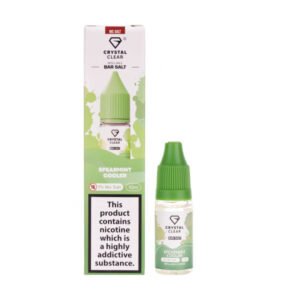 Spearmint Cooler Nic Salt E-Liquid by Crystal Clear
