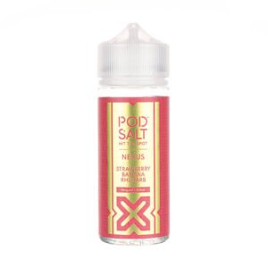 Strawberry Banana Rhubarb 100ml Shortfill E-Liquid by Pod Salt Nexus