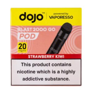Strawberry Kiwi Dojo Blast 2000 Go Prefilled Pod + Refill by Vaporesso