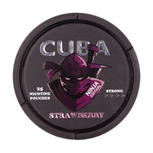 Strawberry Nicotine Pouches by Cuba Ninja