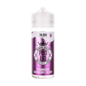 Strawberry Raspberry Cherry 120ml (50/50) Shortfill by Pod Liq
