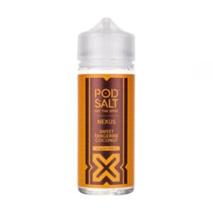 Sweet Tangerine Coconut 100ml Shortfill E-Liquid by Pod Salt Nexus