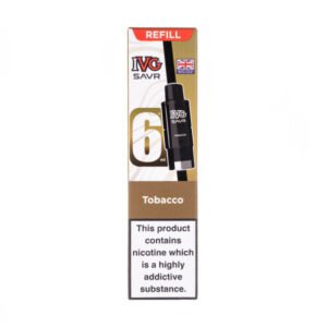 Tobacco SAVR Prefilled Pod + Refill by IVG