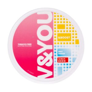 Mint Freeze &Boost Nicotine Pouches by V&YOU