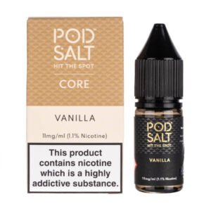 Vanilla Nic Salt E-Liquid by Pod Salt Core