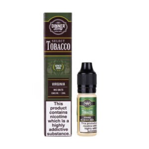 Virginia Nic Salt E-Liquid by Dinner Lady Select Tobacco