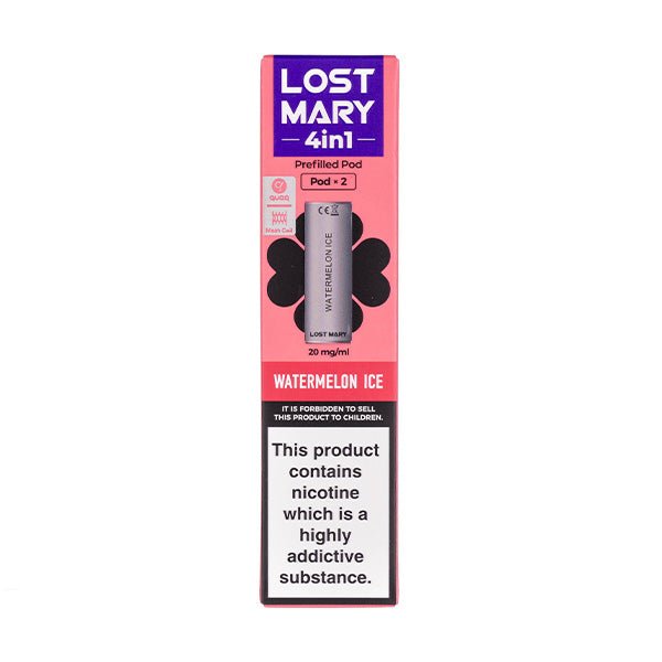 Watermelon Ice 4-in-1 Prefilled Pods by Lost Mary