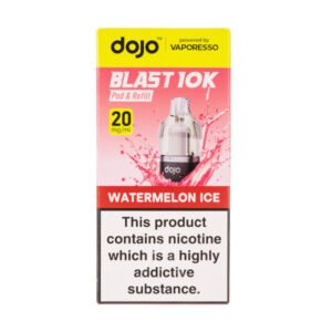 Watermelon Ice Dojo Blast 10K Prefilled Pod + Refill by Vaporesso