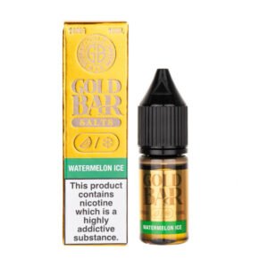 Watermelon Ice Nic Salt E-Liquid by Gold Bar