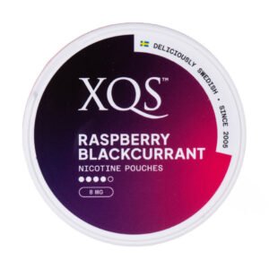 Raspberry Blackcurrant Nicotine Pouches by XQS