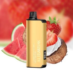 ALIBARBAR INGOT 9000 PUFF – STRAWBERRY COCONUT WATERMELON