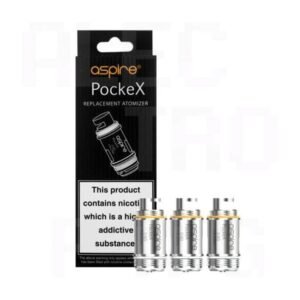 Aspire Pockex Coils x 5 | Pack of 5 Available in 0.6/1.2Ω
