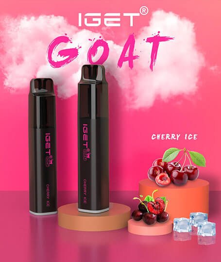 iGET GOAT VAPE 5000 PUFF – CHERRY ICE