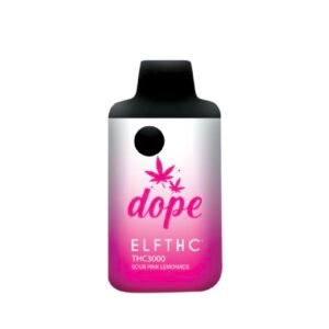 Sour Pink Lemonade High Potency Blend Delta 8 + THC-P + THC-X 3g Disposable By ELF THC
