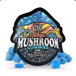 Blue Raspberry Magic Mushroom Gummies