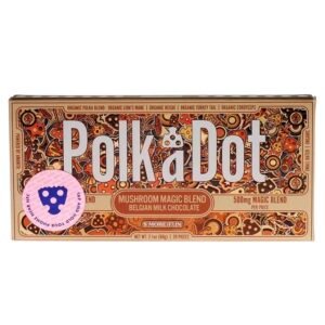 S’more Fun PolkaDot Magic Mushroom Belgian Milk Chocolate 500MG