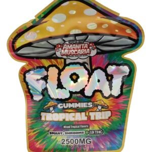 Tropical Trip Float Mushroom Gummies + Delta 9 THC 2500mg