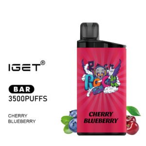 iGET BAR VAPE 3500 PUFF – CHERRY BLUEBERRY