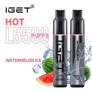 iGET HOT VAPE 5500 PUFF – WATERMELON ICE