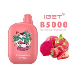 iGET B5000 VAPE 5000 PUFF – STRAWBERRY PITAYA